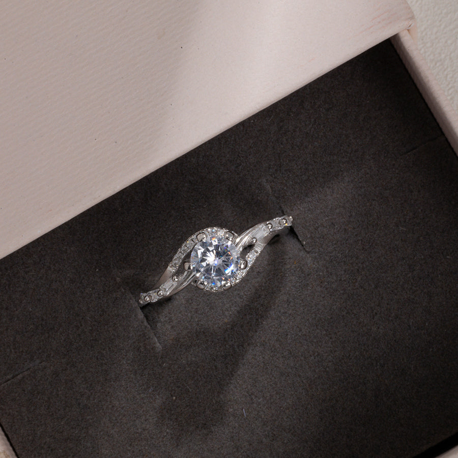 GJ4156 925 Sterling Silver Women Wedding Ring