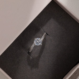 GJ4169 925 Sterling Silver Love Women Wedding Ring