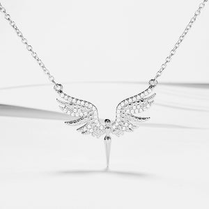 GX1220 925 Sterling Silver Angel Necklace