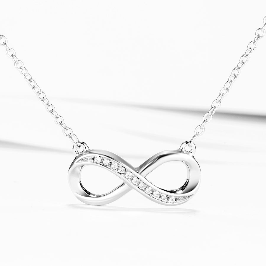 GX1229 925 Sterling Silver Endless Love Women Necklace
