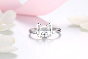 YJ1313 925 Sterling Silver Fashion Heart Ring