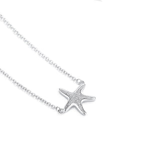 GX1009 925 Sterling Silver The Starfish Necklace