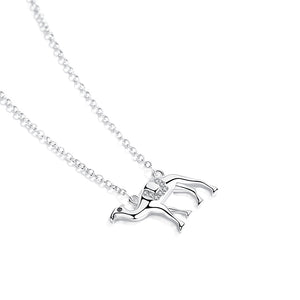 GX1025 925 Sterling Silver Luxurious Camel Necklace
