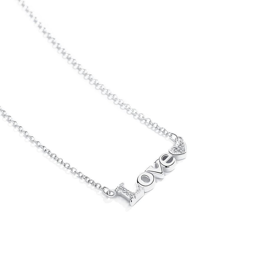 GX1032 925 Sterling Silver Original "LOVE" Necklace