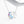 GX1124 925 Sterling Silver Specially Devil Eye Pendant Necklace