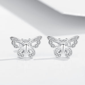 GE3052 Butterfly Stud Earring