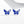 GE3031 925 Sterling Silver Blue Butterfly Stud Earring
