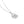 GX1045 925 Sterling Silver CZ Owl Pendant Necklace