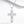 GX1051 925 Sterling Silver CZ Cross Pendant Necklace
