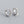 YHE0392 925 Sterling Silver Punk Spike Rivet Earring For Girls