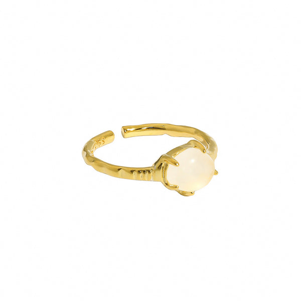RHJ1047 Claw Cristal Open Ring
