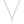 YHN060 925 Sterling Silver Stacked Cross CZ Drop Enamel Clavicle Chain Necklace