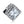 PY1434 925 Sterling Silver Geometric Radiance Charm