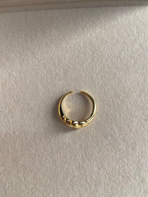 FJ0485 925 Sterling Silver Advanced Threaded Open Ring
