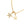 FX0912 925 Sterling Silver Pave Zirconia Double Star Pendant Nekclaces