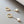 PE0100 925 Sterling Silver Dainty Women Pearl Link Chain Drop Stud Earring