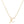 FX0542 925 Sterling Silver Letter Pendant Necklace