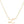 FX0542 925 Sterling Silver Letter Pendant Necklace