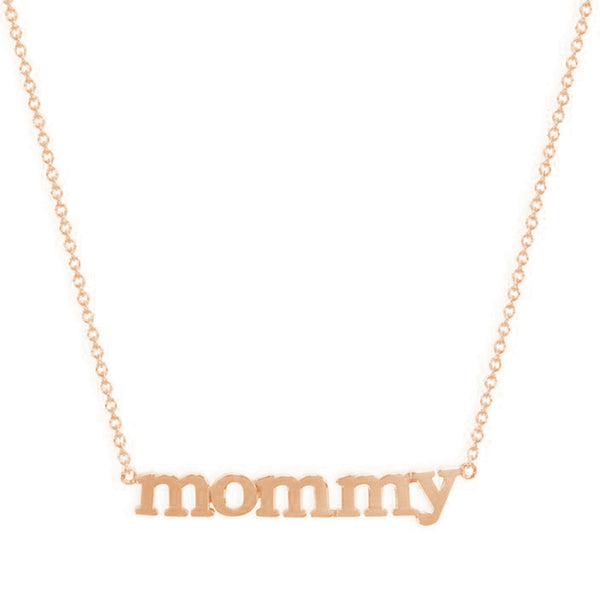 FX0488 925 Sterling Silver Mommy Necklace