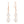 FE1692 925 Sterling Silver Freshwater Pearl Earring
