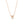 FX0558 925 Sterling Silver White Stone Pendant Necklace