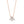 FX0853 925 Sterling Silver Sparkle Cubic Zirconia Women Necklace