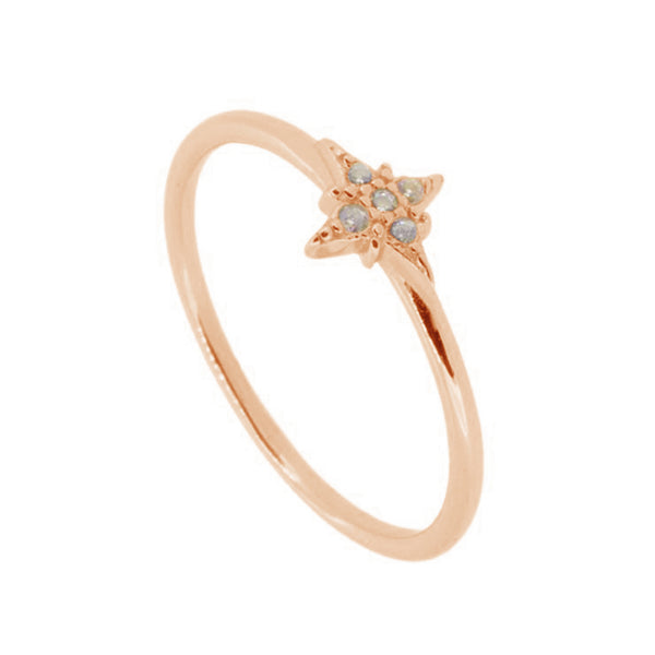 FJ0191 925 Sterling Silver Meteor Ring