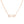FX0666 925 Sterling Silver Pin Pendant Necklace