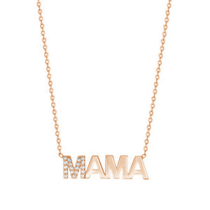 FX0478 925 Sterling Silver Mother's Day Necklace