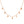 FX0510 925 Sterling Silver Seven Disc Necklace