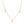 FX0776 925 Sterling Silver Opal Droplet Women Necklace