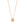 FX0316 925 Sterling Silver Mini Lock Pendant  Necklace