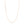 FX0453 925 Sterling Silver Single Station Zircon Necklace