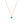 FX0673 Single Turquoise Necklace
