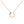 FX0104 925 Sterling Silver Multi-color Zircon Necklace