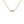 FX0274 925 Sterling Silver Voyager Gold Necklace