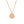 FX0332 925 Sterling Silver Gold Vermeil Coin Necklace