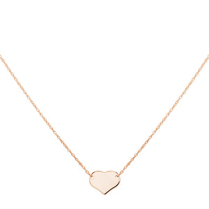 FX0186 925 Sterling Silver Heart Necklace
