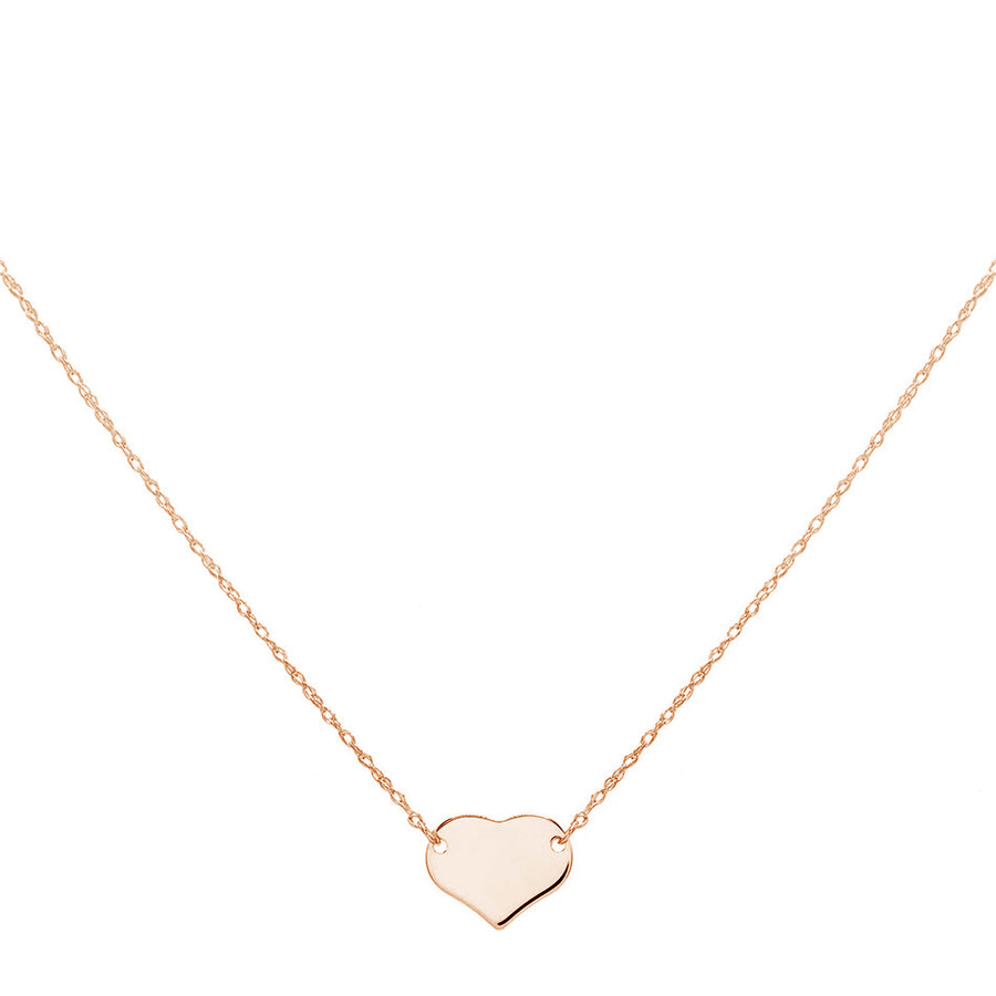 FX0186 925 Sterling Silver Heart Necklace