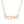 FX0491 925 Sterling Silver Gold Mom Pendant Necklace