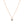FX0508 925 Sterling Silver Rope Cubic Zircon Pendant Necklace