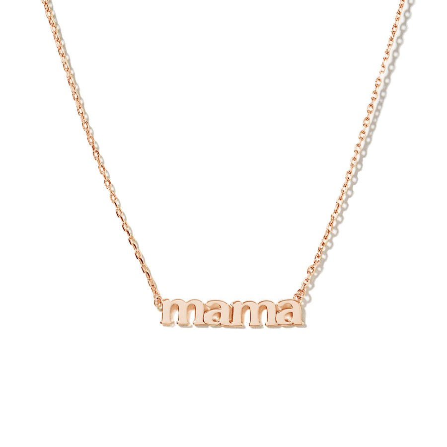 Mom Pendant Necklace Personality Gift Mama Necklace Letter Necklace Chain  for Women and Mother is Day Gifts (Gold) price in UAE | Amazon UAE | kanbkam