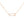 FX0203 925 Sterling Silver Pin Necklace