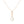 FX0366 925 Sterling Silver Pearl Pendant Necklace