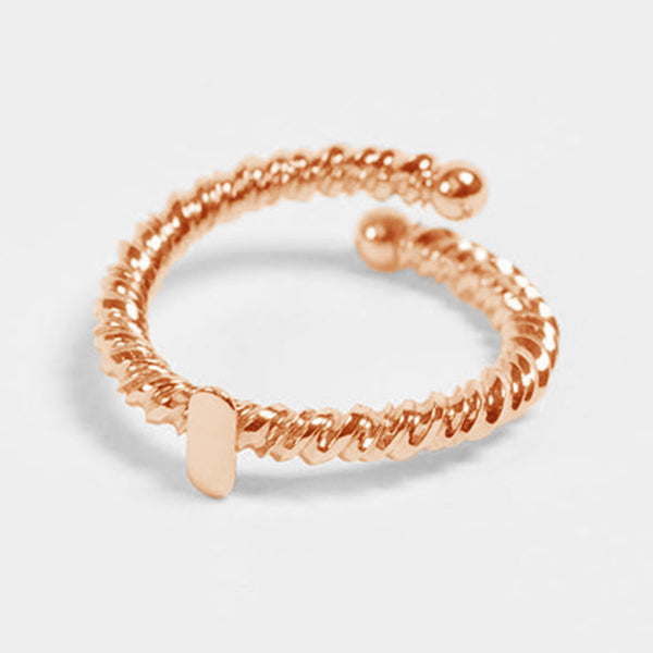 FJ0138 925 Sterling Silver Eternity Simple Ring