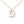 FX0549 925 Sterling Silver Moon & Star Pendant Necklace