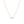 FX0644 925 Sterling Silver Marquise Topaz Necklace