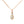 FX0547 925 Sterling Silver Opal Pendant Necklace