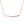 FX0276 925 Sterling Silver Horizon Gold Necklace