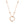FX0044 925 Sterling Silver Basic Halo Pendant Necklace